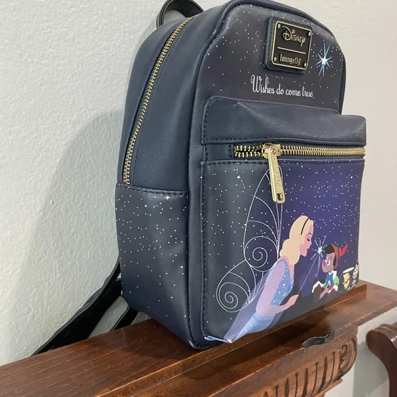 Disney Loungefly Pinocchio  Backpack - Picture 3 of 5